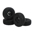 thumbnail image 4 of Neumáticos de coche RC, 4 neumáticos de rueda de 1,9 pulgadas Neumáticos RC Neumáticos de rueda de cubo RC Respuesta rápida, 4 of 8