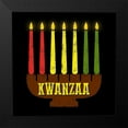 thumbnail image 2 of Prime, Marcus 15x15 Black Modern Framed Museum Art Print Titled - Lit Kwanzaa, 2 of 5