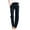 Blue, variant on ManxiVoo Womens Casual Loose Fit Pants with Pockets and Elastic Waistband Long Trousers for Comfortable Everyday Relaxed Wear L Size