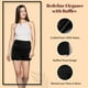 thumbnail image 4 of Bragas Pettipants Malco Modes Lisa Tanga con volantes, color negro XL, 4 of 8