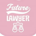 thumbnail image 4 of Inktastic Future Lawyer Boys or Girls Baby Bib, 4 of 4