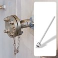 thumbnail image 4 of Thermowell G1/2 Threads 200mm Stainless Steel Thermowell for Temperature Sensor Thermometer Instruments, 4 of 5