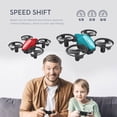 thumbnail image 3 of Juguete de Quarcopter RC para niños y niñas, juguete genial, regalos para adolescentes y principiantes, arranque de una tecla, 3 velocidades, 3 of 4