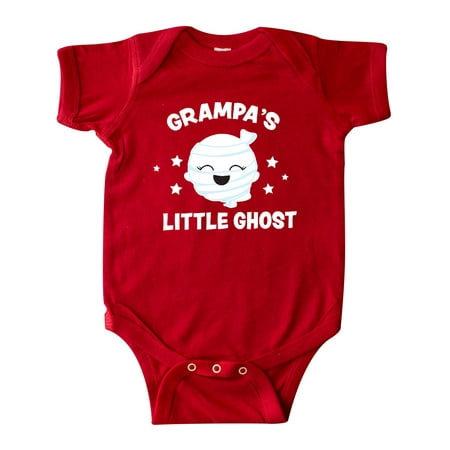 

Inktastic Cute Grampa s Little Ghost with Stars Gift Baby Girl Bodysuit