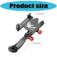 thumbnail image 5 of Rotating Bike Mounted Cellphone Cradles Shockproof Stand Easy Installation, 5 of 9