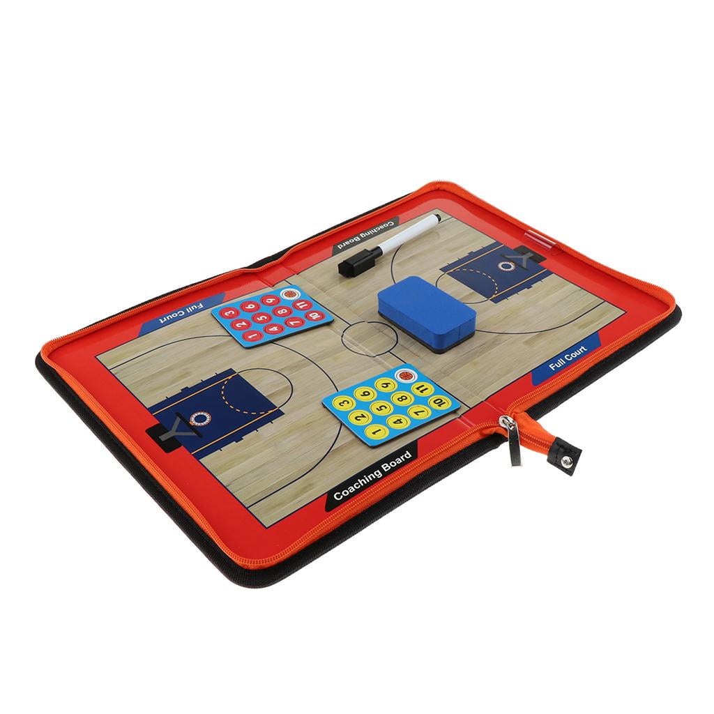 Basketball  Strategy Training Clipboards With Fold Size: 28.2x20cm/Unfold Size: 42x28.2cm
