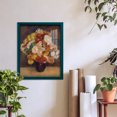 thumbnail image 6 of Bouquet of Chrysanthemums -Framed Print w/glass-Ocean Blue, 6 of 7