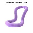 thumbnail image 2 of Bookk Upgraded Version (4.4 Lbs) Soft Weighted — Friendly Design; Silent Fitness ; & Portable Exercise (Purple/Yellow/), 2 of 4