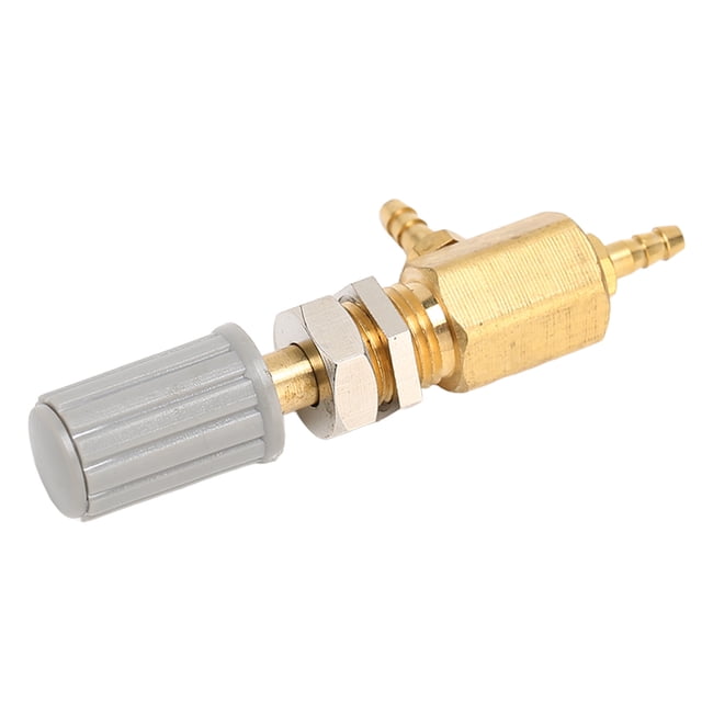 Válvula de agua de Control de regulación Dental, válvula de pie Dental Universal en forma de T de cobre para unidad de turbina de sillón Dental de 0,12 pulgadas