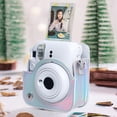 thumbnail image 3 of Funda Protectora para Cámara Instantánea Almacenamiento Reemplazo Cuero PU Accesorios Fotografía Fujifilm Instax Mini 12, 3 of 8