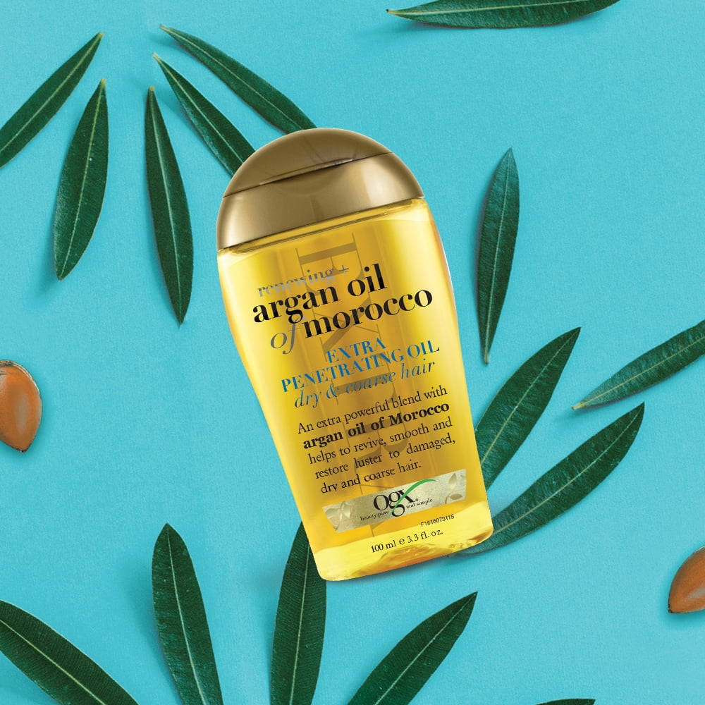 Ogx Renewing Moroccan Argan Oil Extra Strength Penetrating Oil For