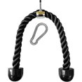 thumbnail image 1 of Cuerda para tríceps, polea para culturismo - Cuerdas para bíceps, accesorio de gimnasio para dominadas con cable, asas de resistencia, 1 of 5