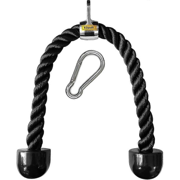 Cuerda para tríceps, polea para culturismo - Cuerdas para bíceps, accesorio de gimnasio para dominadas con cable, asas de resistencia