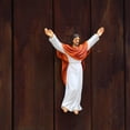 thumbnail image 4 of Estatua De Estatuilla De Jesús, Arte De Exhibición De Escritorio Artesanal Para Adorno De Mesa Para El Hogar Sunnimix Estatuilla de Jesús, 4 of 6
