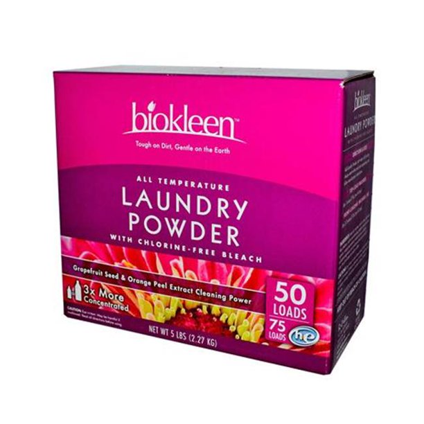 Biokleen Laundry Powder All Temperature 5 lbs