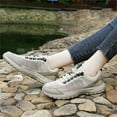 thumbnail image 6 of YOURDIARY Womens Mesh Sneakers Lightweight Breathable Anti-Slip Hiking Shoes, 6 of 9