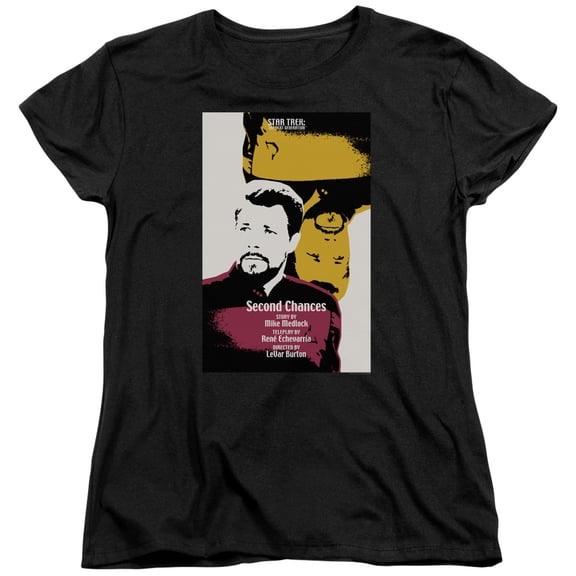 Star Trek Tng Season 6 Episode 24 Women's T-Shirt Black