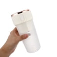 thumbnail image 3 of SOPOTUTU Hand Held Blender Mini Blenders PC Beige 1Set for Office and Gym Use, 3 of 8
