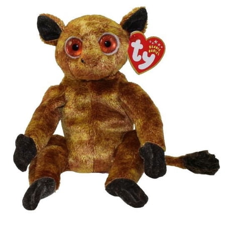 TY Beanie Baby - GIZMO the Lemur (8" Plush) (BONUS 1 TY CARD & 1 FUN CHOPS)