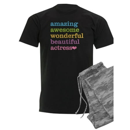 

CafePress - Amazing Actress - Men s Dark Pajamas