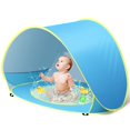 thumbnail image 5 of Carpa de playa para bebés Kapeazo, plegable, con protección UV para piscina, 5 of 5