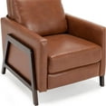 thumbnail image 5 of Comfort Pointe Maxton Caramel Push Back Faux Leather Recliner, 5 of 7
