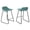 Aqua Blue, variant on Cortesi Home Ava Counterstools in Grey Faux Leather (Set of 2)