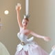 thumbnail image 3 of Seyotauo Cute Girl Pendant Christmas Ornament Simulation Yarn Skirt Performer Pendant Delicate Festive Decoration Christmas Tree Ornaments Indoor Holiday Decor Idea For Christmas Season Decor, 3 of 3