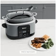thumbnail image 3 of Ninja Foodi Possible Cooker PRO, 8.5qt Multi-Cooker - Sea Salt Grey, 3 of 3