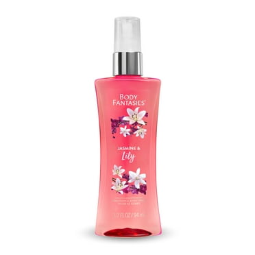 Body Fantasies Jasmine & Lily Body Spray for Women, 3.2 fl oz