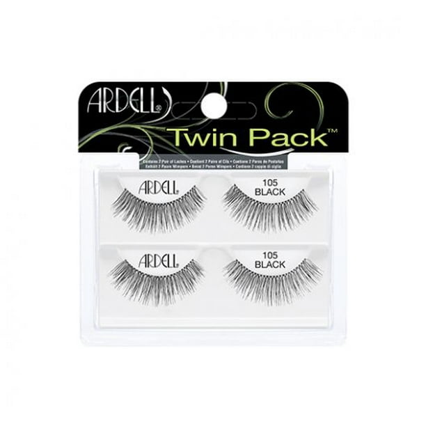 Ardell SelfAdhesive PressOn False Eyelashes, 105 Black