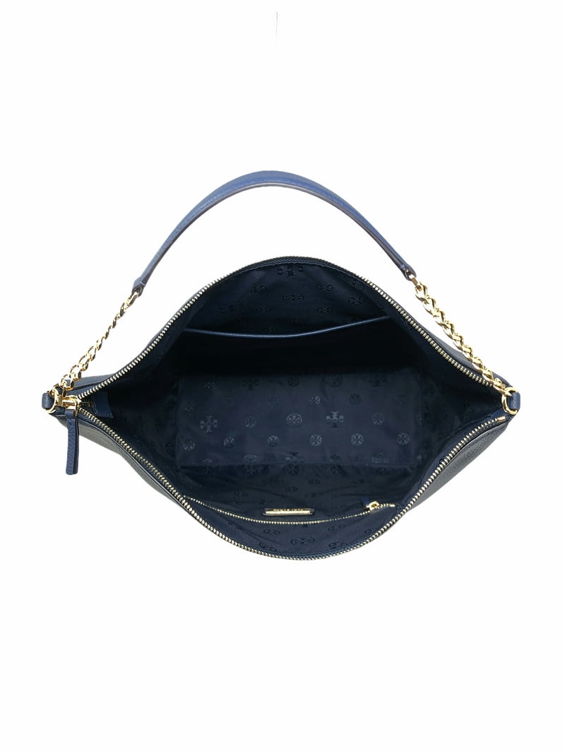 Tory Burch Women Tory Burch Navy Blue Leather Hobo Bag main image 2