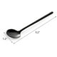 thumbnail image 2 of Cucharas Dicunoy 12 piezas negras de acero inoxidable mini de 13 cm, 2 of 7