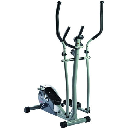 Sunny Health & Fitness SF-E906 Magnetic Elliptical Trainer Elliptical Machine w/ LCD Monitor and Heart Rate Monitoring