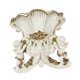 thumbnail image 5 of Jarrón de ángel de pared, adorno floral decorativo, maceta de resina elegante Beige y oro, 5 of 9