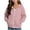 Pink, variant on Maqroz Girls Polka Dots Jackets Cute Print Hoodie Jacket Long Sleeve Zip Up Casual Fall Winter Trendy Outerwear with Pockets White,4-5 Years