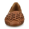 thumbnail image 6 of Journee Womens Ekko Slip On Round Toe Flat Sandals, Widths Available, 6 of 9
