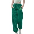 thumbnail image 2 of Girls Boys Sweatpants St. Patrick's Day Clover Shamrock Graphic Sweat Pants Spring Fall Unisex Kids Athletic Pants Green 4-5 Years, 2 of 4