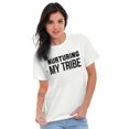 thumbnail image 4 of Mothers Love Nurturing My Tribe Cute Women's Graphic T Shirt Tees Brisco Brands L, 4 of 7