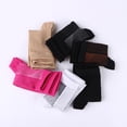 thumbnail image 3 of EeaseMX 2 pares de calcetines de compresión para fascitis plantar, calcetines deportivos elásticos de soporte para el tobillo, talla S/M (negro con blanco), 3 of 7