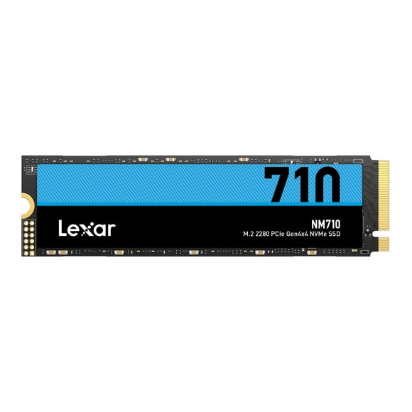 Lexar NM710 SSD 500GB PCIe Gen4 NVMe M.2 2280 Disque Dur Interne jusqu'à 5000MB/s (LNM710X500G-RNNNU)