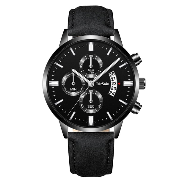 RS0053 Reloj de negocios de lujo de moda para hombres Reloj de pulsera de cuarzo elegante con c Irfora Mirar