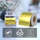 thumbnail image 4 of Etiquetas adhesivas térmicas BESTIKER Holographic Gold 500 piezas, 4 of 8