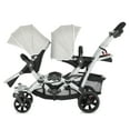 thumbnail image 4 of Dream On Me Track Tandem Stroller- Face to Face Edition in Light Grey, 4 of 28