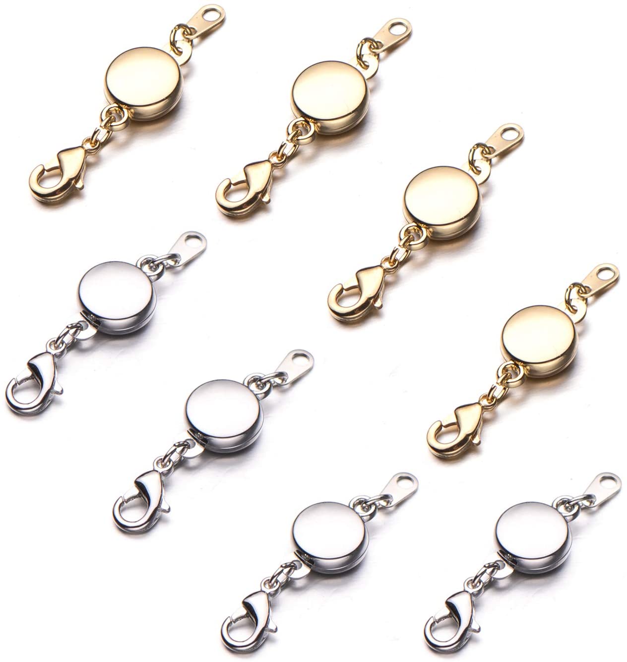 Locking Magnetic Clasps Rose Jewelry Magnetic Clasp Necklace