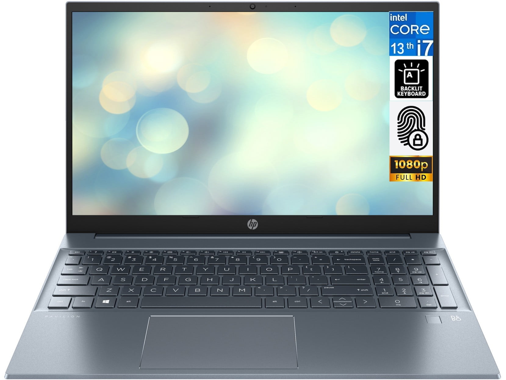 HP Newest Fog Blue Pavilion Laptop 15.6