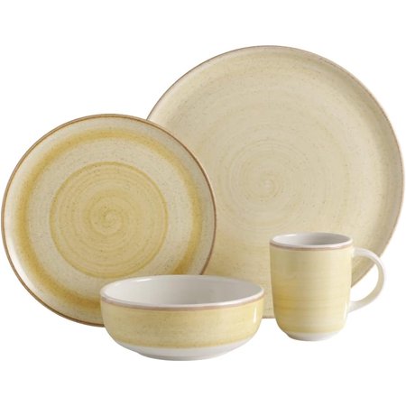 

Ceramic tablewareDinnerware Set 16-pieces Earthenware | Harmony | Service for 4| Ceramic| Set de Vajilla 4 puestos 16 Piezas | White decoration