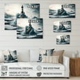 thumbnail image 4 of Designart Fantasy Lighthouse In The Arctic Ocean I Canvas Wall Art, 4 of 5