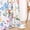 Sky Lavender Multi, variant on Invoibler Farmhouse Floral Semi Sheer Light Filtering Curtains, Cotton Blend Window Drapes for Living Room Bedroom, 52" W x 84" L, Set of 2