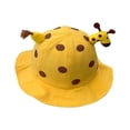 thumbnail image 4 of Sombrero de cubo Hugo para niños protección solar Transpirable amarillo, 4 of 10